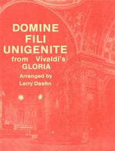 Domine Fili Unigenite Concert Band sheet music cover